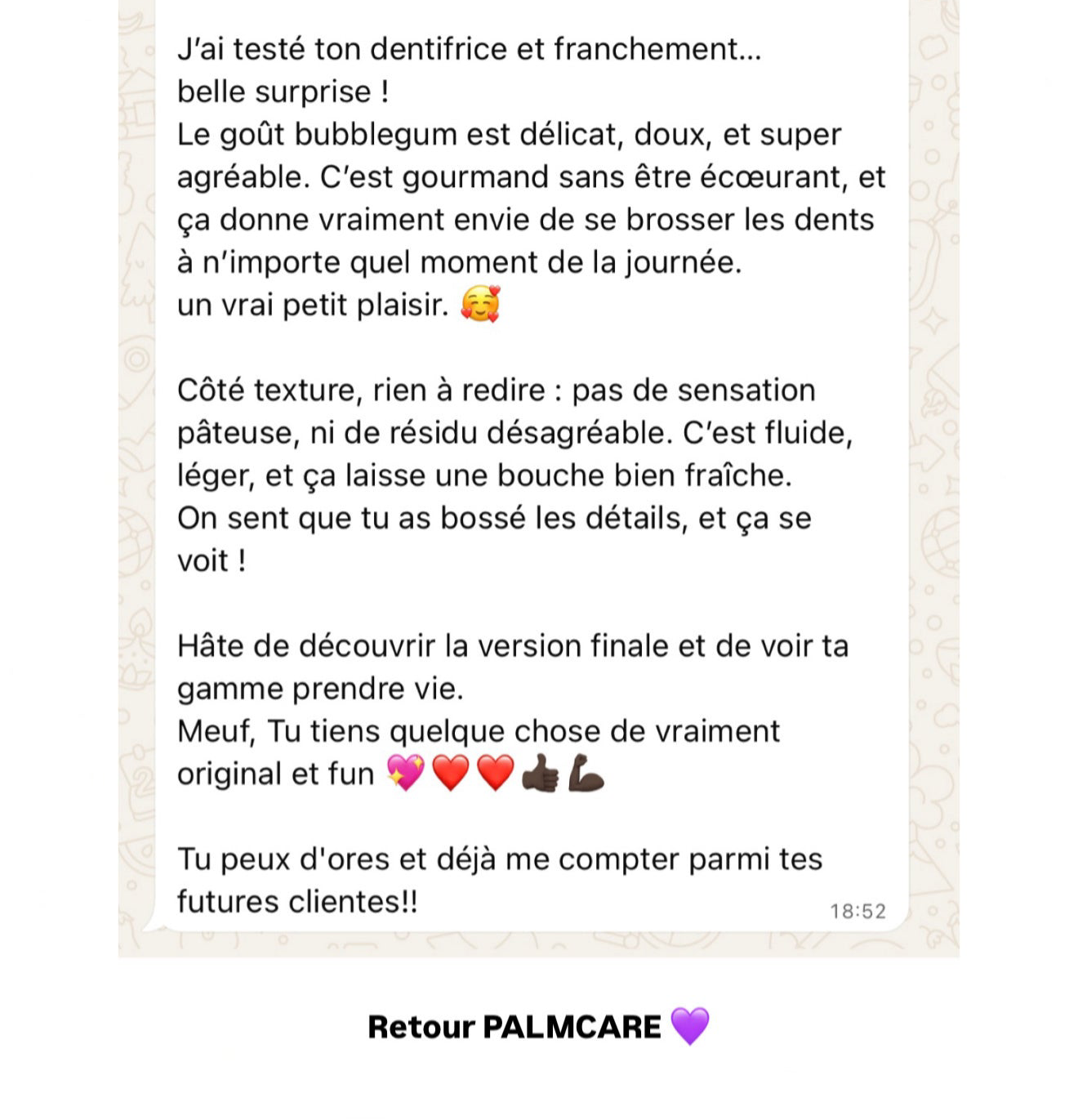 PRÉCOMMANDE PALMCARE WHITENING+